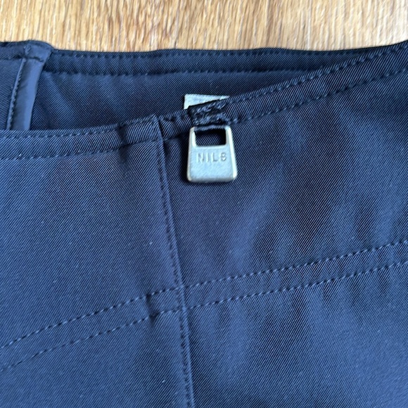 NILS Sportswear Entrant High Waist fleece lined Black Ski Snow Pants size 12 reg - Picture 4 of 11